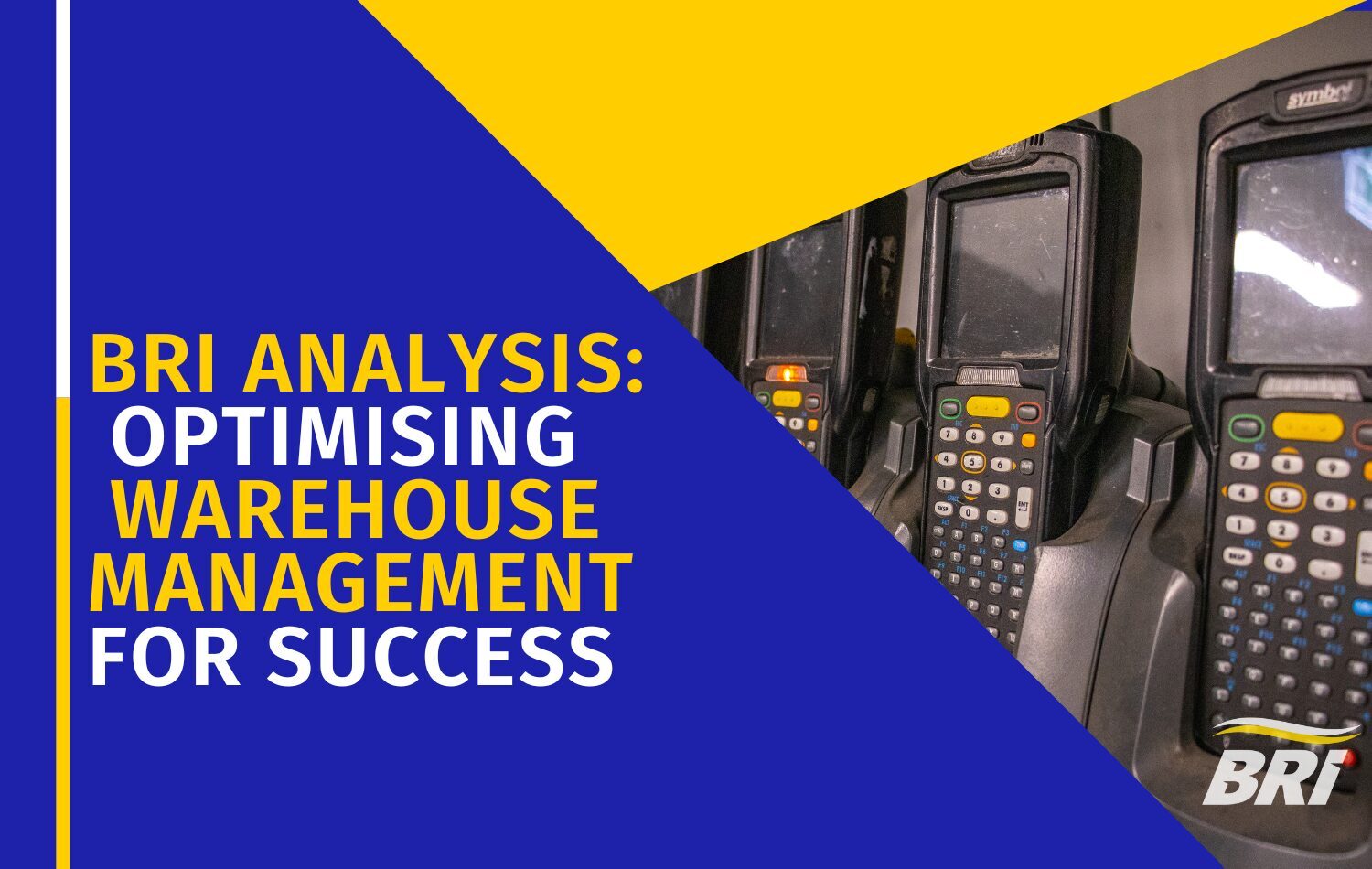 BRi Article Graphic, BRi Analysis Optimising Warehouse Management for Success blog