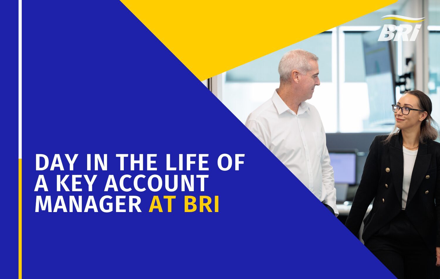 BRi Article Graphic, Day in the Life of a key account manager at BRi blog